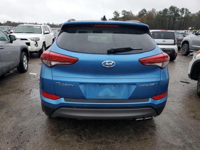 KM8J33A28GU181019 - 2016 HYUNDAI TUCSON LIMITED BLUE photo 6