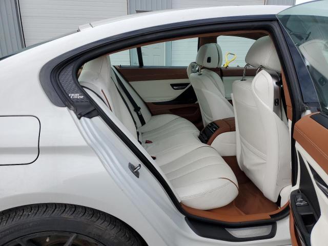 WBA6B8C56FD453175 - 2015 BMW 640 XI GRAN COUPE WHITE photo 10