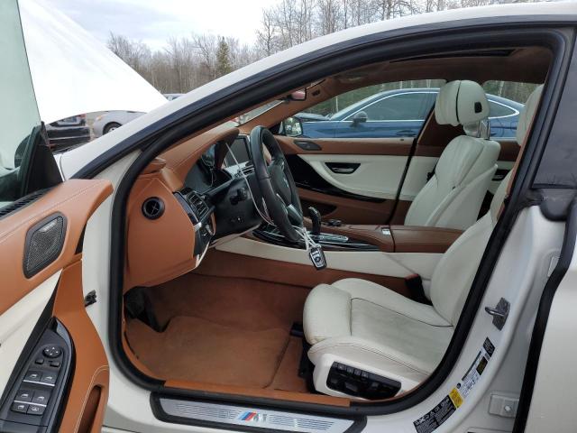 WBA6B8C56FD453175 - 2015 BMW 640 XI GRAN COUPE WHITE photo 7