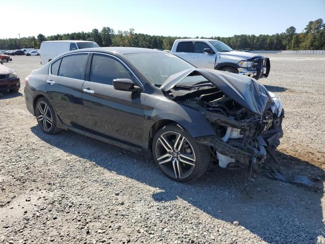 1HGCR2F55HA255655 - 2017 HONDA ACCORD SPORT Графитовый фото 4