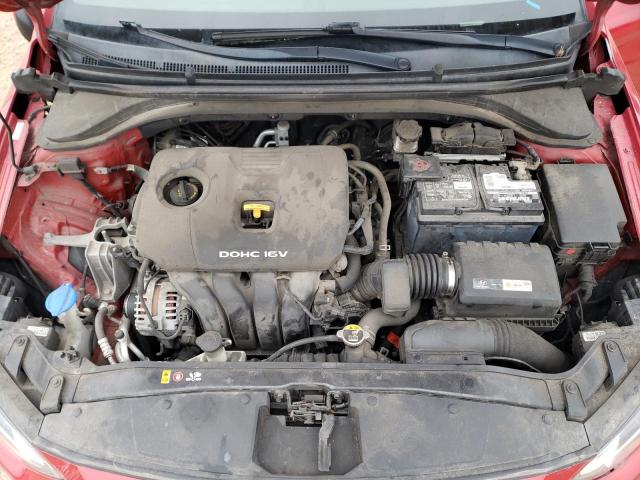 KMHD74LF7HU336281 - 2017 HYUNDAI ELANTRA SE RED photo 11