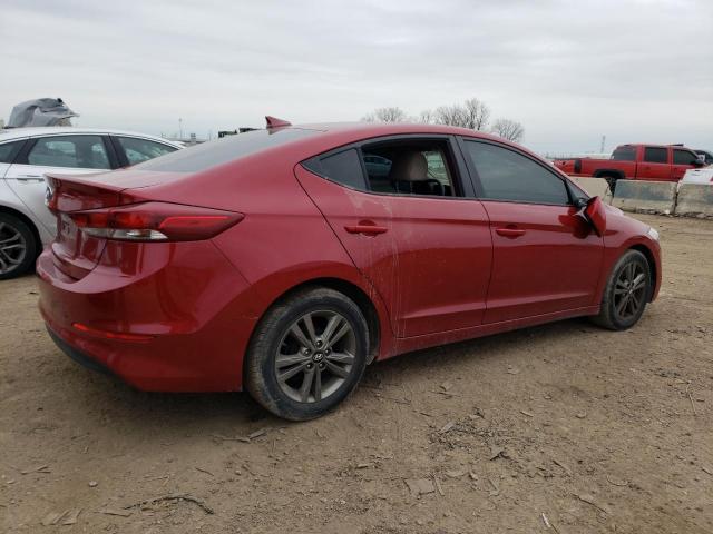 KMHD74LF7HU336281 - 2017 HYUNDAI ELANTRA SE RED photo 3