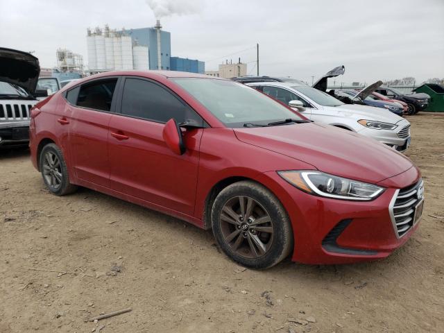 KMHD74LF7HU336281 - 2017 HYUNDAI ELANTRA SE RED photo 4