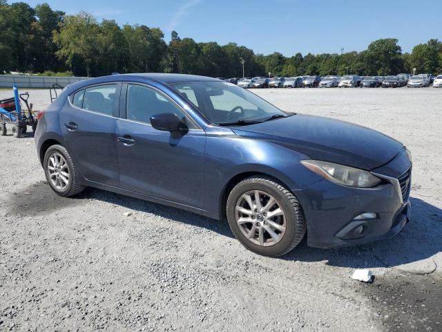 JM1BM1M73F1224909 - 2015 MAZDA 3 GRAND TOURING Niebieski zdjęcie 4