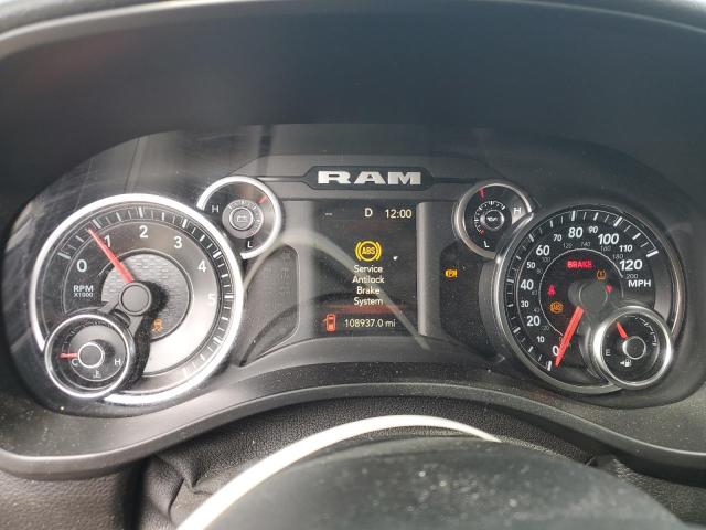 1C6RREFT2KN813252 - 2019 RAM 1500 BIG HORN/LONE STAR SILVER photo 9