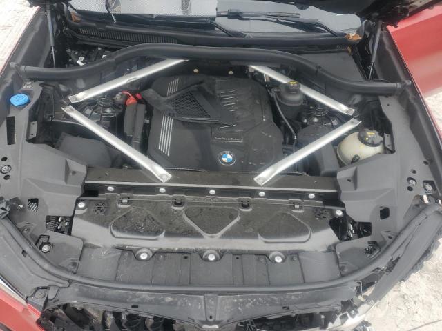 5UXCY6C05L9D45028 - 2020 BMW X6 XDRIVE40I RED photo 12