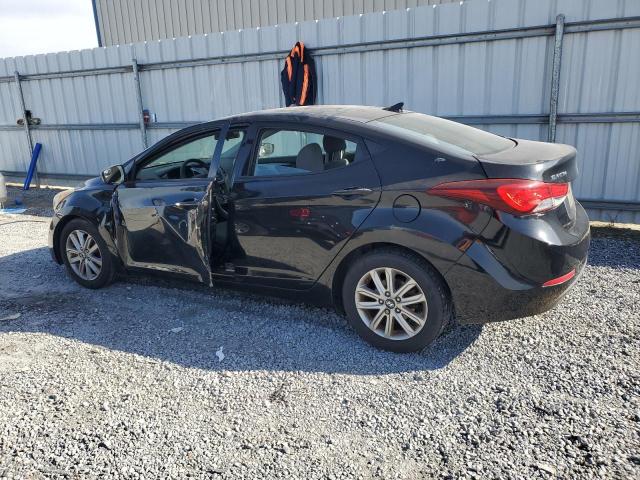 5NPDH4AE4EH488942 - 2014 HYUNDAI ELANTRA SE BLACK photo 2