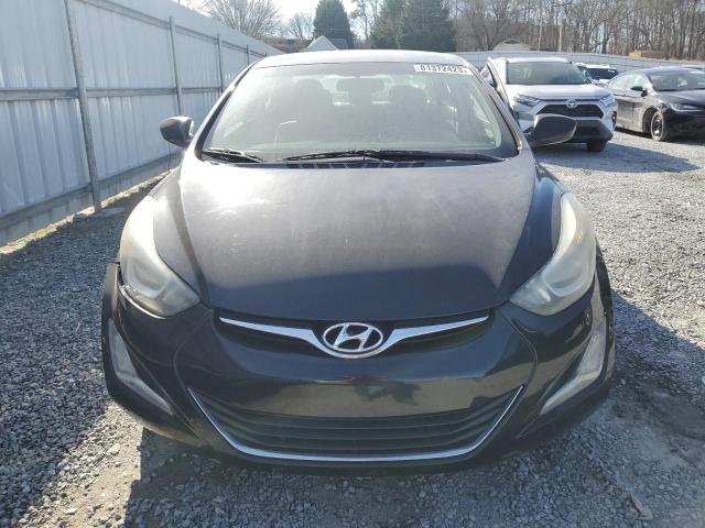 5NPDH4AE4EH488942 - 2014 HYUNDAI ELANTRA SE BLACK photo 5