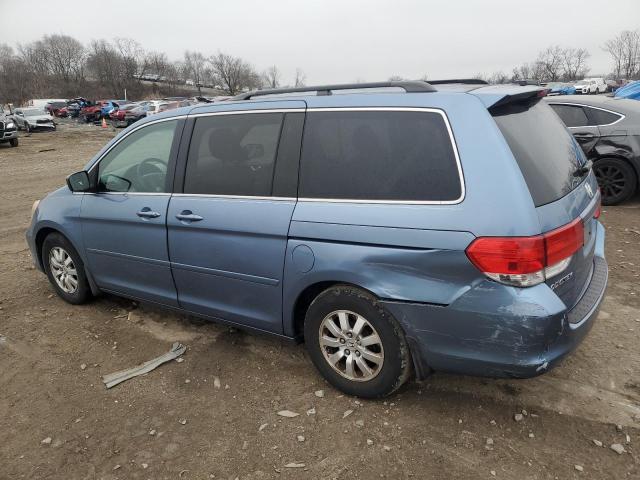 5FNRL3H46AB046216 - 2010 HONDA ODYSSEY EX BLUE photo 2