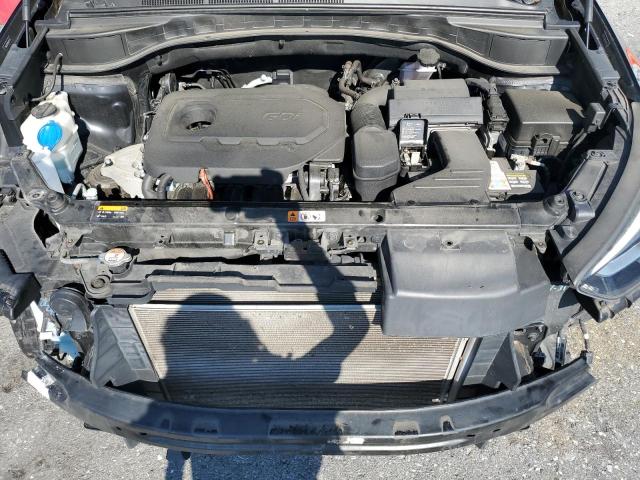 5NMZUDLB6HH041373 - 2017 HYUNDAI SANTA FE S BLACK photo 12