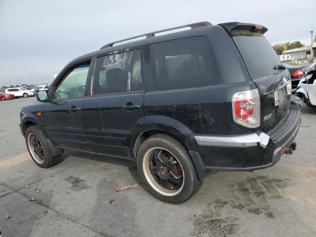 2HKYF186X6H529368 - 2006 HONDA PILOT EX BLACK photo 2