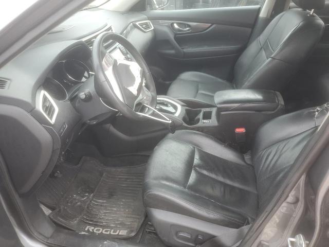 5N1AT2MV5GC751077 - 2016 NISSAN ROGUE S GRAY photo 7