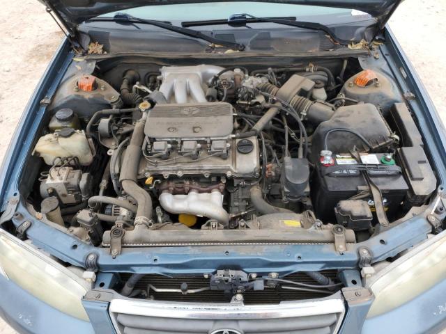 4T1BF22K2YU943413 - 2000 TOYOTA CAMRY LE BLUE photo 11