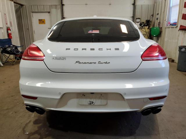 WP0AC2A76GL070176 - 2016 PORSCHE PANAMERA TURBO WHITE photo 6