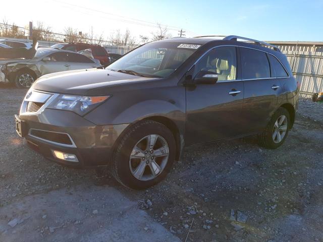 2HNYD2H41BH502468 - 2011 ACURA MDX TECHNOLOGY CHARCOAL photo 1