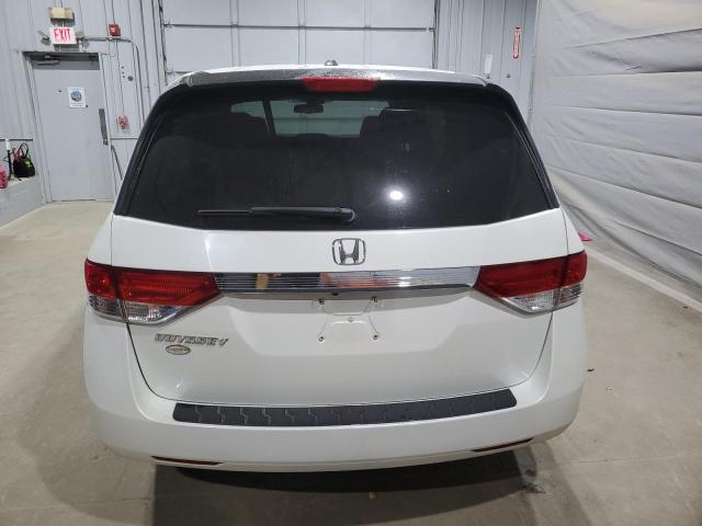 5FNRL5H69HB026842 - 2017 HONDA ODYSSEY EXL WHITE photo 6