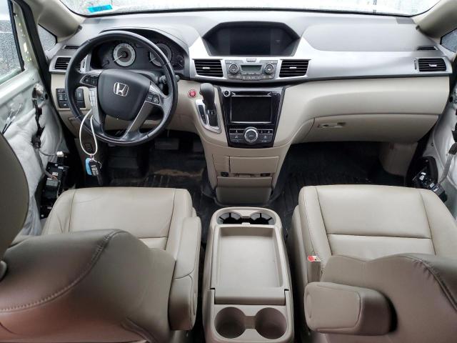 5FNRL5H69HB026842 - 2017 HONDA ODYSSEY EXL WHITE photo 8