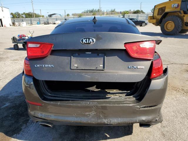 5XXGN4A73EG282546 - 2014 KIA OPTIMA EX CHARCOAL photo 6