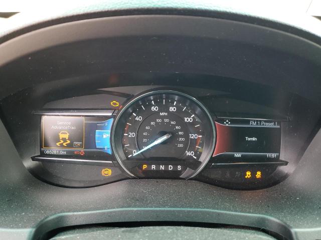 1FM5K8D80GGD12329 - 2016 FORD EXPLORER XLT წითელი ფოტო 9