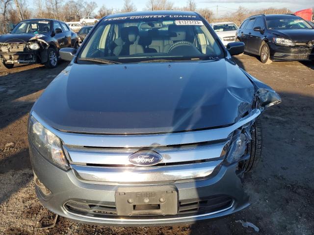 3FAHP0HA4CR446741 - 2012 FORD FUSION SE BLUE photo 5