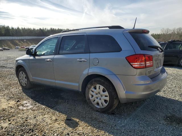 3C4PDCAB0KT758074 - 2019 DODGE JOURNEY SE SILVER photo 2