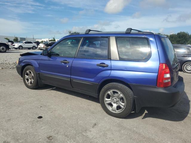 JF1SG63684H706783 - 2004 SUBARU FORESTER 2.5X Синий фото 2