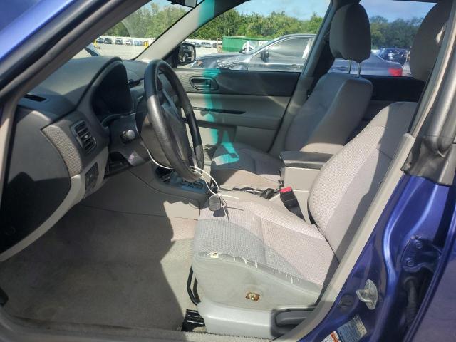 JF1SG63684H706783 - 2004 SUBARU FORESTER 2.5X Синий фото 7