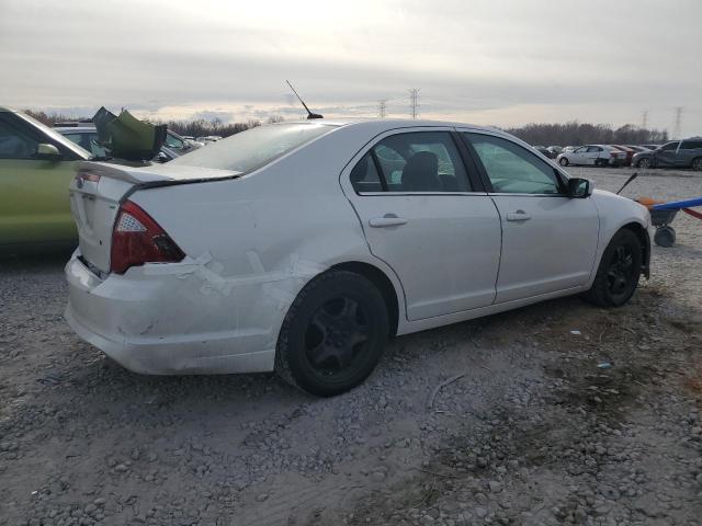 3FAHP0HA7AR324193 - 2010 FORD FUSION SE WHITE photo 3