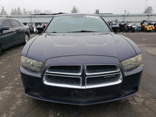 2C3CDXBGXCH168608 - 2012 DODGE CHARGER SE BLUE photo 5