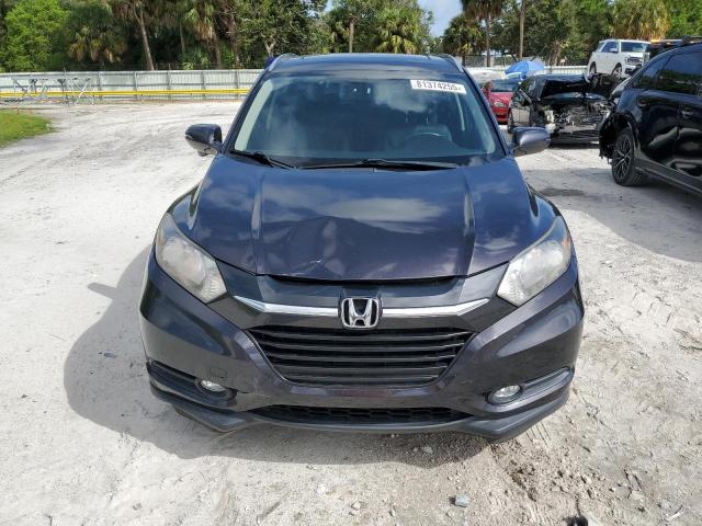 3CZRU6H79GM759084 - 2016 HONDA HR-V EXL BLACK photo 5