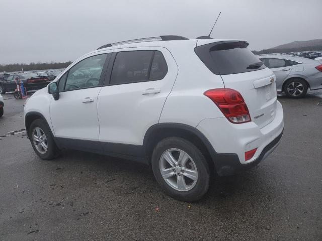 KL7CJPSBXMB343987 - 2021 CHEVROLET TRAX 1LT WHITE photo 2