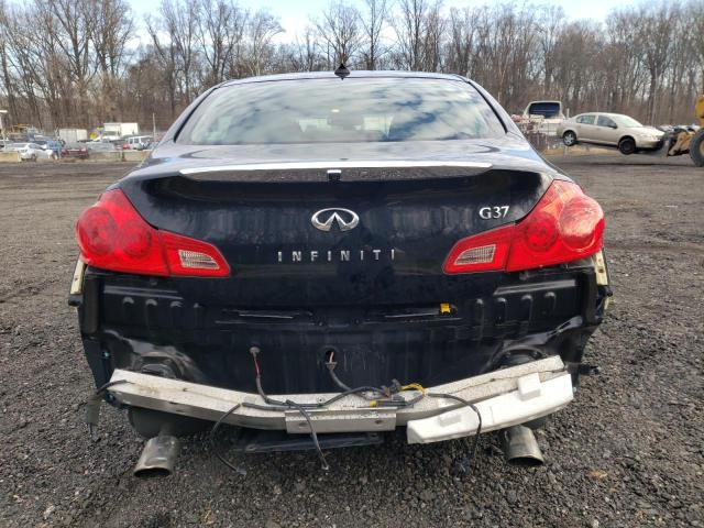 JN1CV6AP1DM721927 - 2013 INFINITI G37 BASE BLACK photo 6