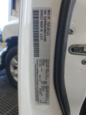 1C6RR6GG0NS161292 - 2022 RAM 1500 CLASS SLT Білий фото 13