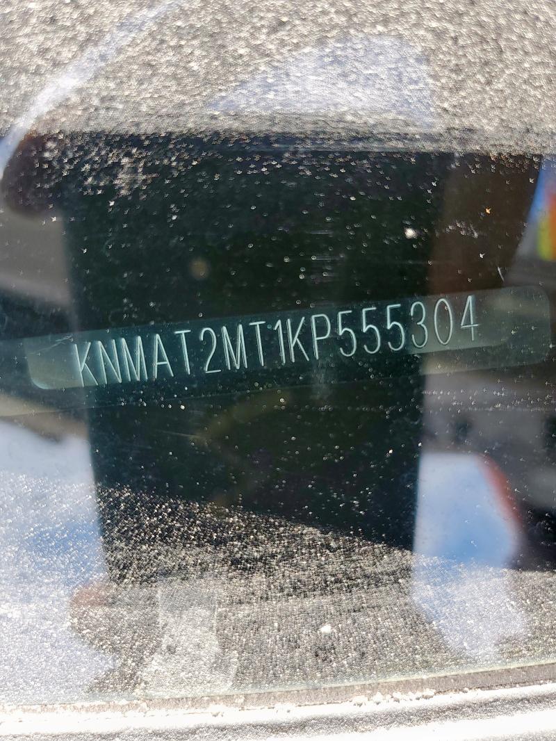 KNMAT2MT1KP555304 - 2019 NISSAN ROGUE S Күміс фото 13