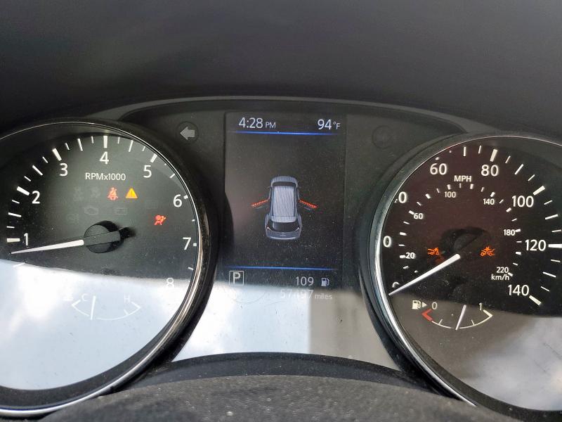 KNMAT2MT1KP555304 - 2019 NISSAN ROGUE S Күміс фото 9