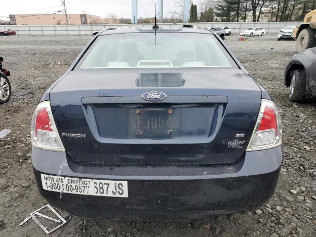 3FAHP07Z59R152393 - 2009 FORD FUSION SE BLUE photo 6