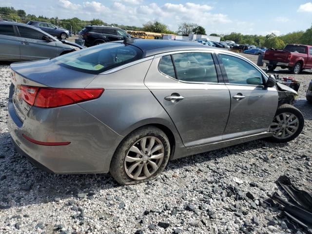 5XXGN4A75EG328071 - 2014 KIA OPTIMA EX GRAY photo 3