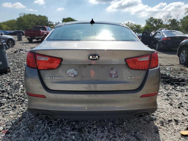 5XXGN4A75EG328071 - 2014 KIA OPTIMA EX GRAY photo 6