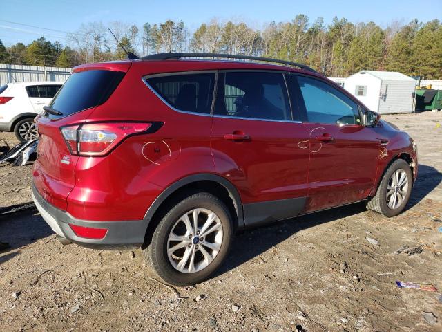 1FMCU0HD7JUB68488 - 2018 FORD ESCAPE SEL RED photo 3