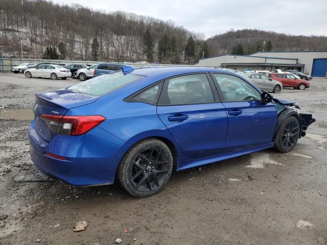 2HGFE2F52PH546610 - 2023 HONDA CIVIC SPORT BLUE photo 3