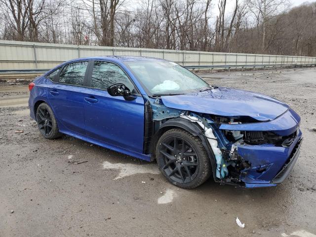 2HGFE2F52PH546610 - 2023 HONDA CIVIC SPORT BLUE photo 4