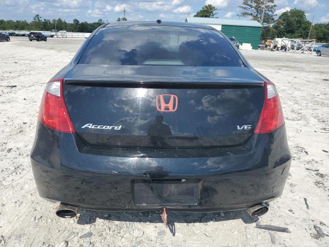 1HGCS2A86AA001562 - 2010 HONDA ACCORD EXL BLACK photo 6