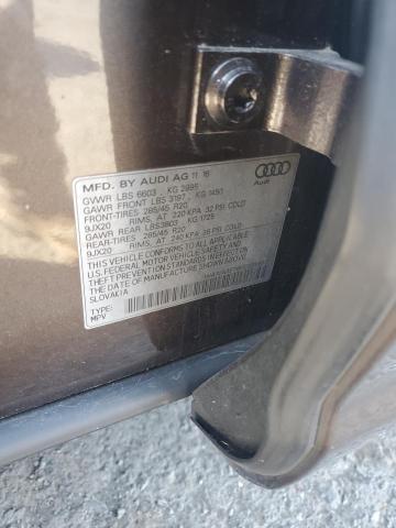 WA1VAAF79HD035857 - 2017 AUDI Q7 PRESTIGE Қоңыр фото 13