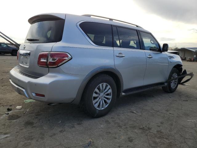 JN8AY2ND3H9006973 - 2017 NISSAN ARMADA SV SILVER photo 3