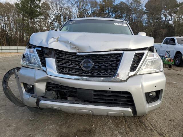 JN8AY2ND3H9006973 - 2017 NISSAN ARMADA SV SILVER photo 5