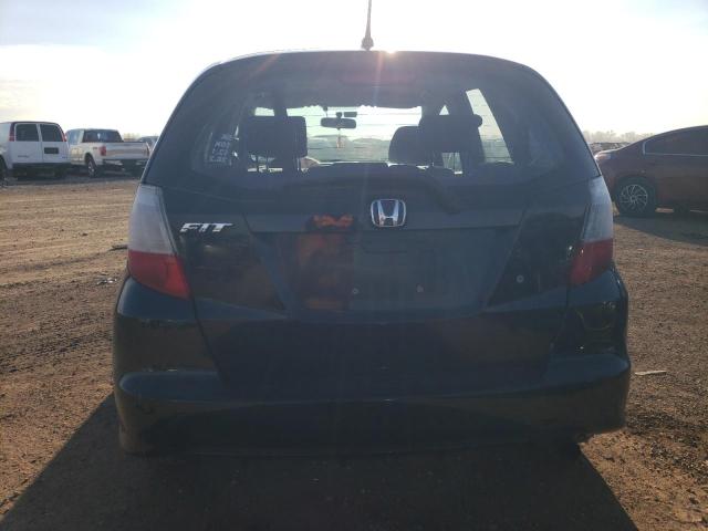 JHMGE88289S001675 - 2009 HONDA FIT BLACK photo 6