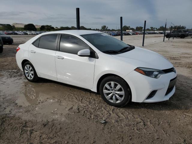 2T1BURHE6GC563488 - 2016 TOYOTA COROLLA L WHITE photo 4