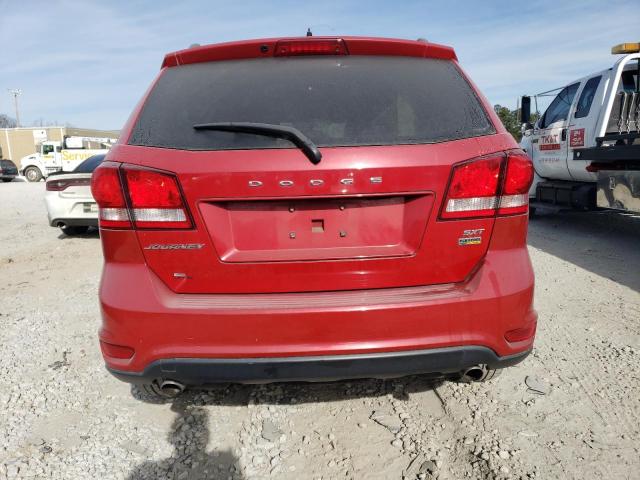 3C4PDCBG4GT135073 - 2016 DODGE JOURNEY SXT RED photo 6