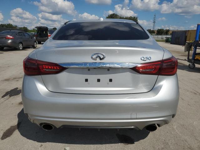 JN1EV7AP1KM519553 - 2019 INFINITI Q50 LUXE 银色 照片 6