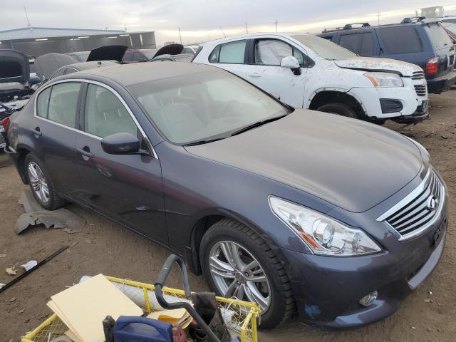 JN1CV6AR9BM411507 - 2011 INFINITI G37 BLUE photo 4